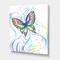 Designart - Iridiscent Butterfly - Traditional Canvas Wall Art Print